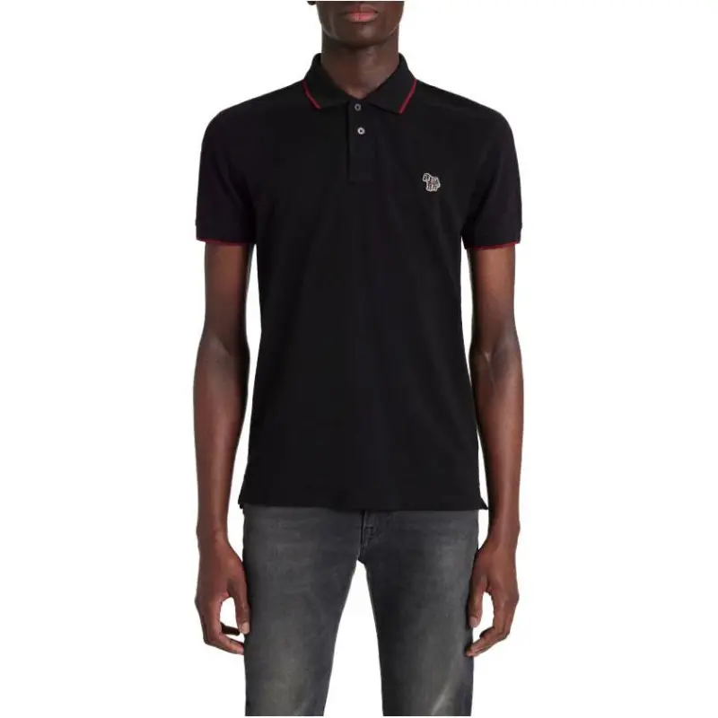 Paul Smith Polo Shirts Men Black-3