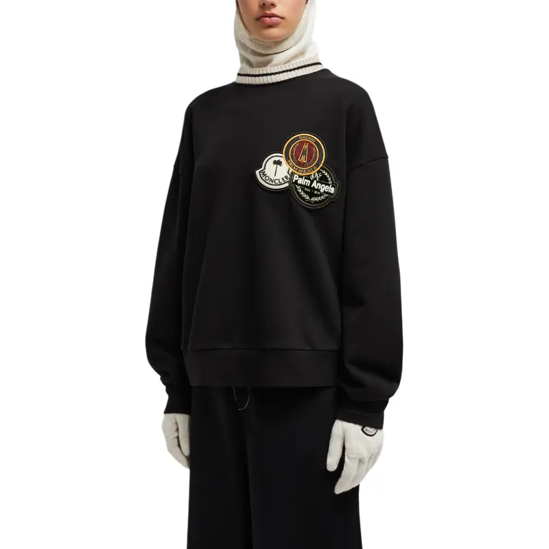 Moncler X Palm Angels Tri Patch Sweatshirt-1