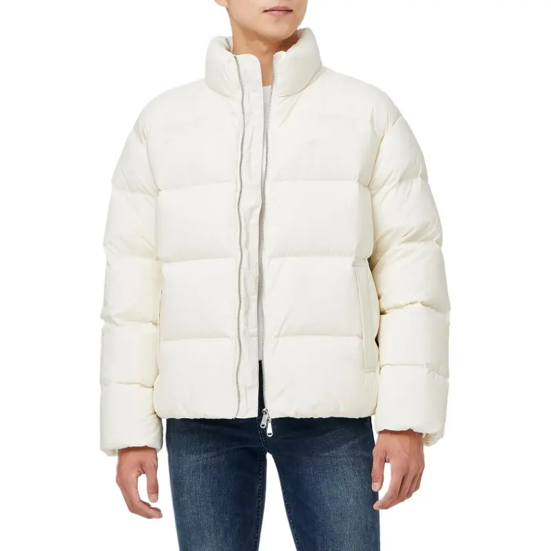 CALVIN KLEIN Jackets & Coats Men's White-4