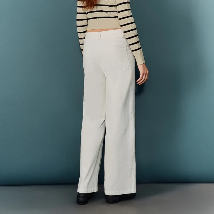 URBAN REVIVO Jeans Women's Ecru-2