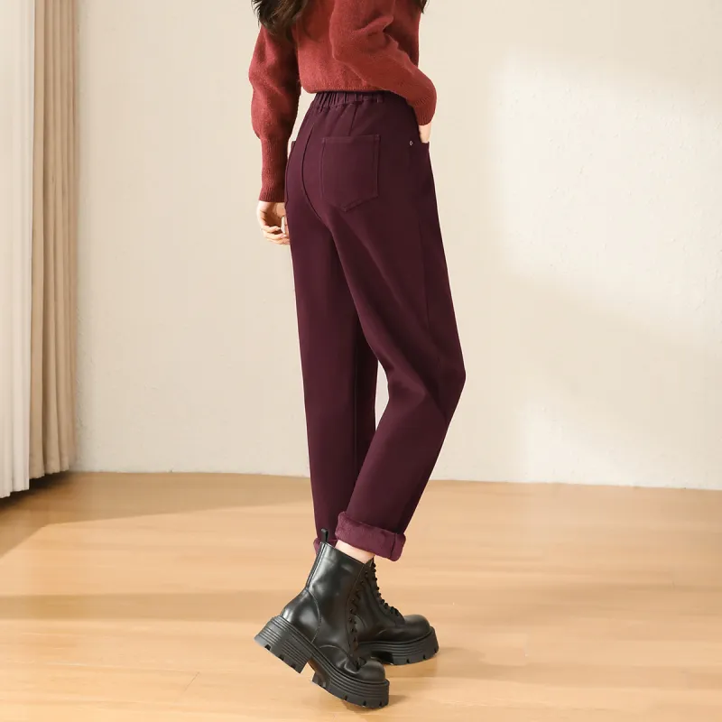 TERRE BLEUE Jeans Women's Red-2