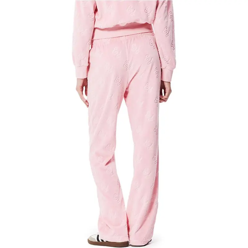 Ed Hardy FW24 Casual Pants Women's Cherry Blossom Pink-2