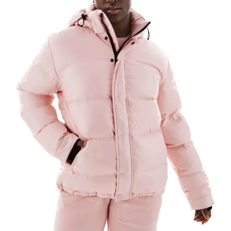 ARITZIA Tna The Super Puff Shiny Goose down Puffer Jacket Down Jacket Women's Pink-3