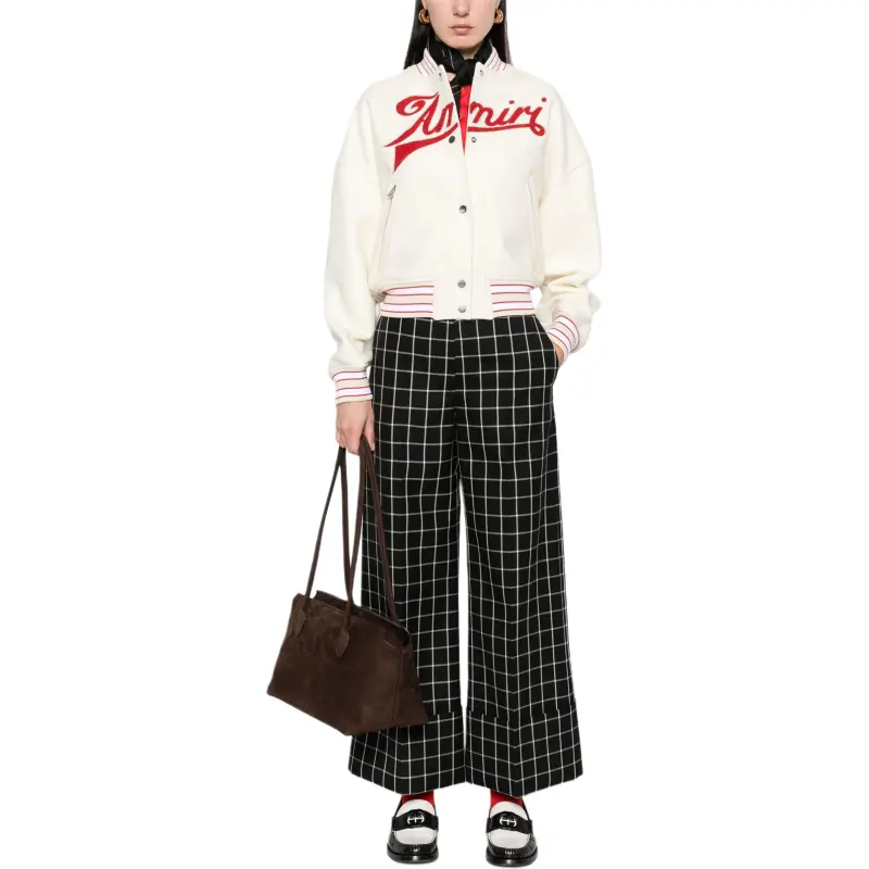 AMIRI Varsity Jacket 'Alabaster'-3