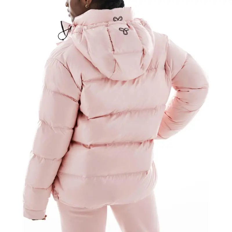 ARITZIA Tna The Super Puff Shiny Goose down Puffer Jacket Down Jacket Women's Pink-2