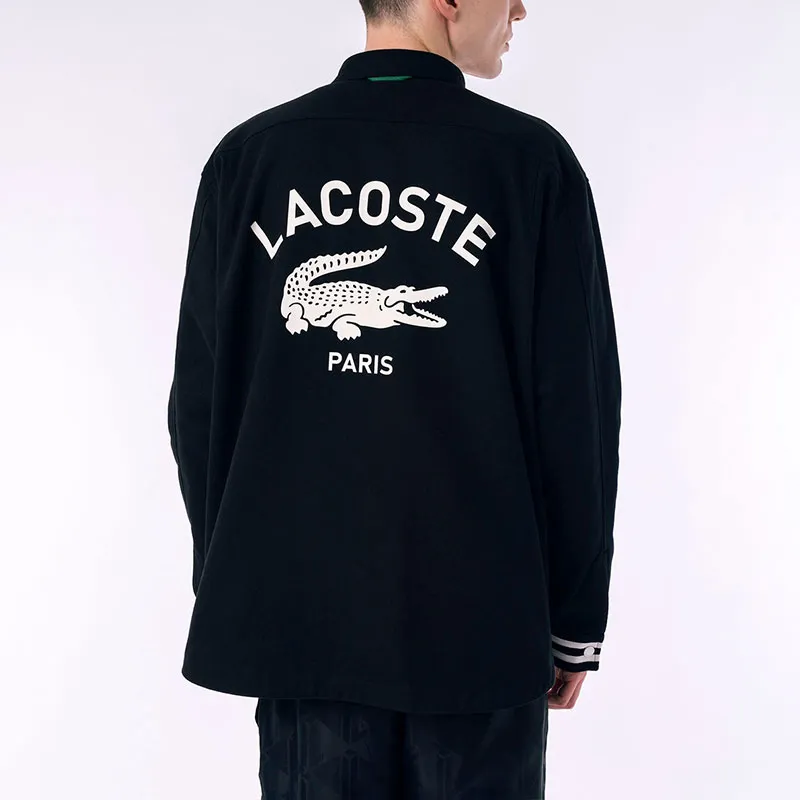 LACOSTE Jackets & Coats Men's Black-5