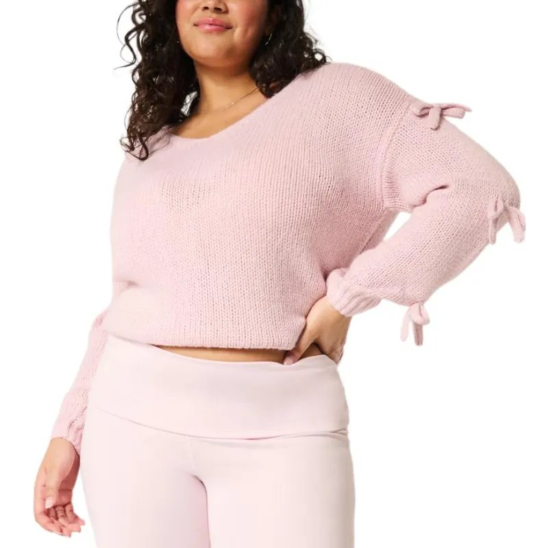 Hollister Sweaters Women's Pink-2
