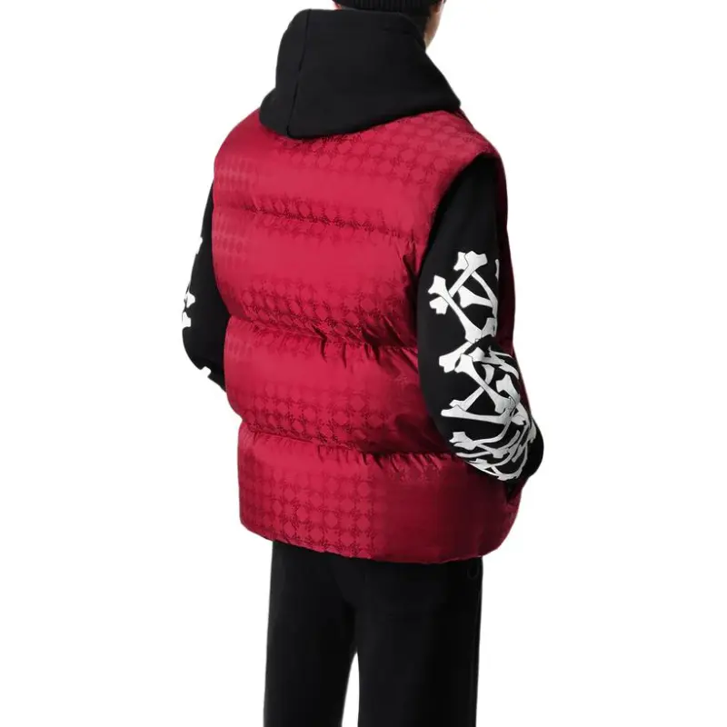 AMIRI Early Spring Collection SS25 Vest Men's Deep Red-3