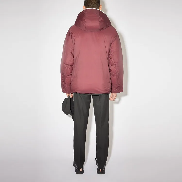 Acne Studios Down Jackets Men Burgundy-3