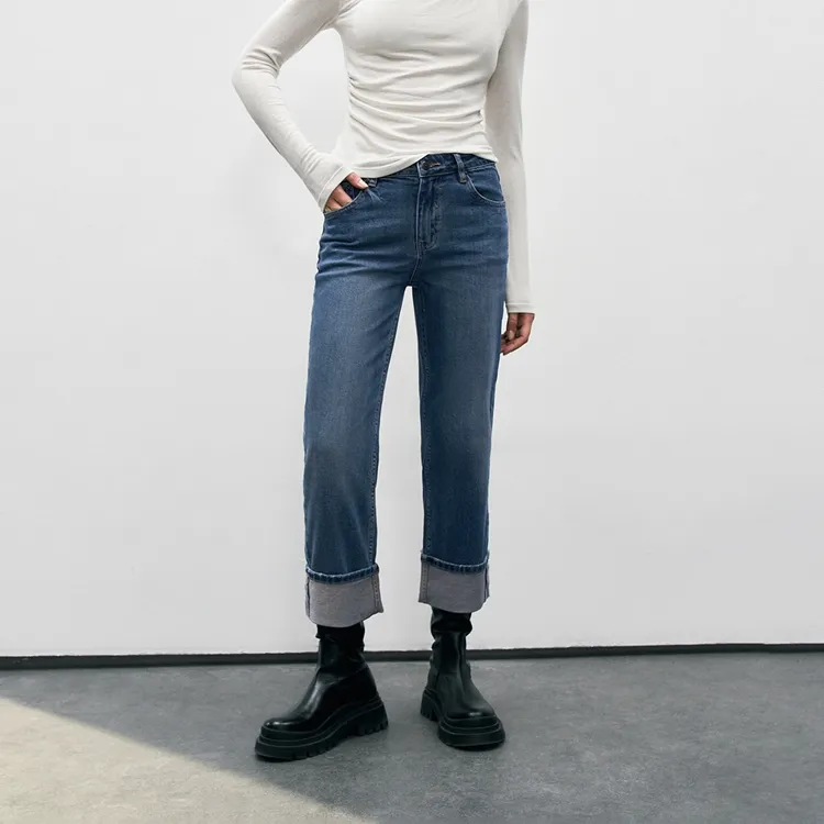 URBAN REVIVO Jeans Women's Blue-3
