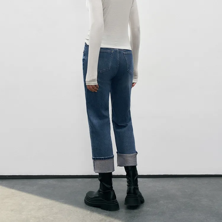 URBAN REVIVO Jeans Women's Blue-2