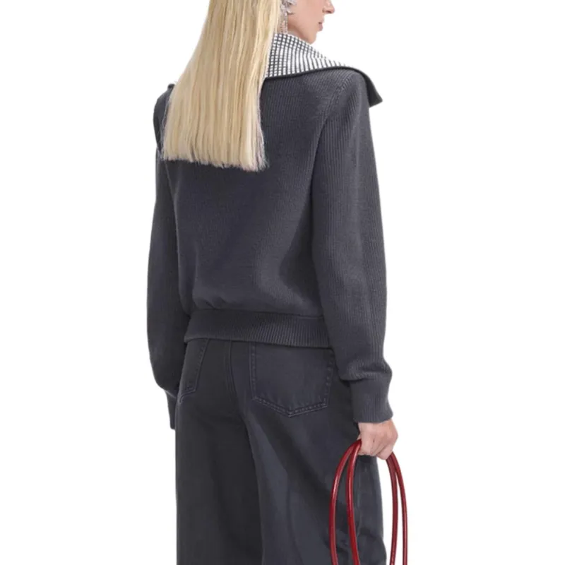 Self portrait Knitwear Women's Dark Gray-1