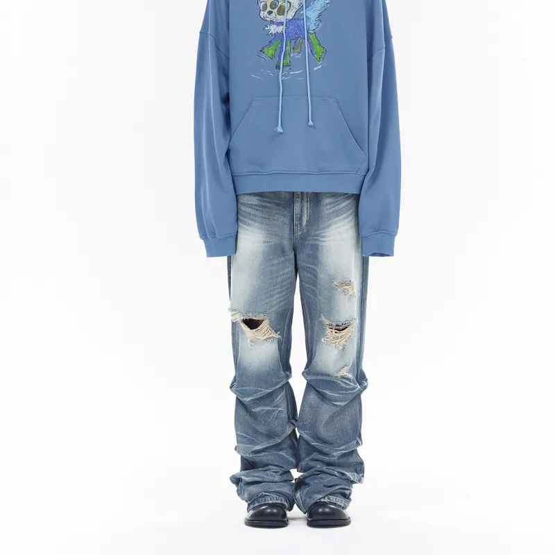 WE11DONE Jeans Men Blue-4
