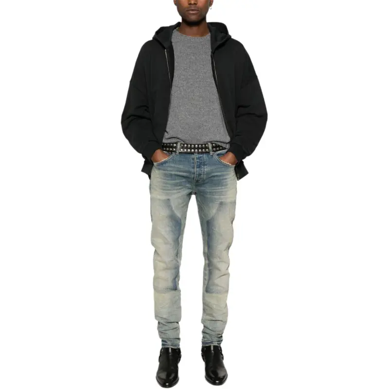 PALM ANGELS Logo Printed Zipped Hoodie-3