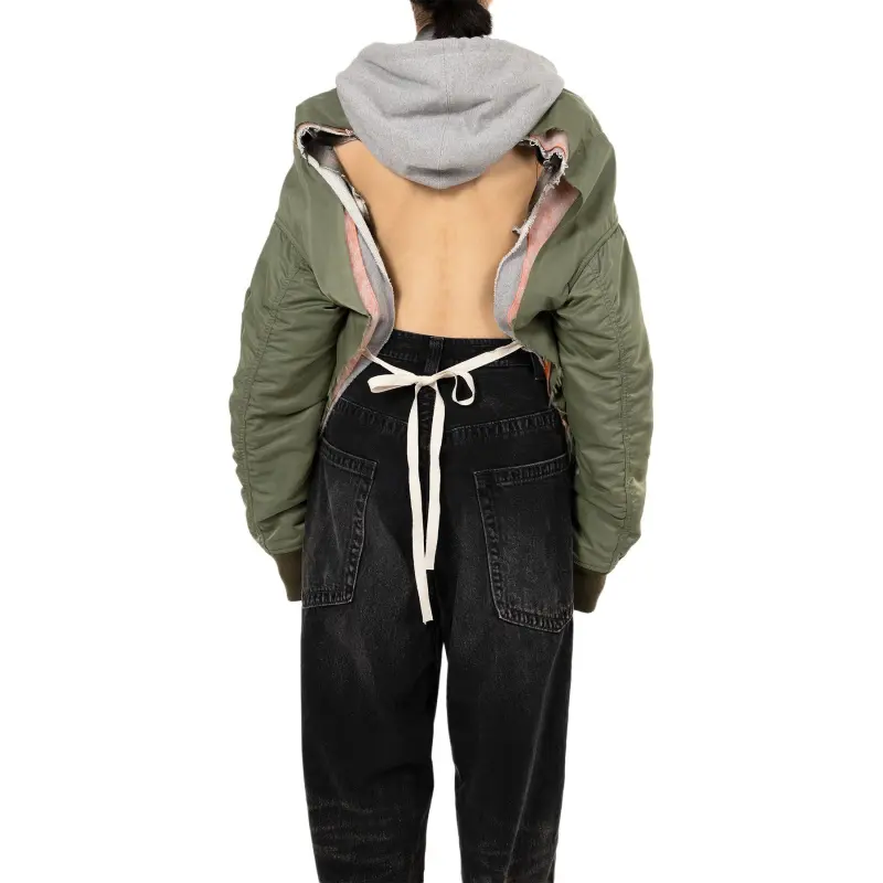 Maison Mihara Yasuhiro SS25 Jackets & Coats Women's Khaki-4