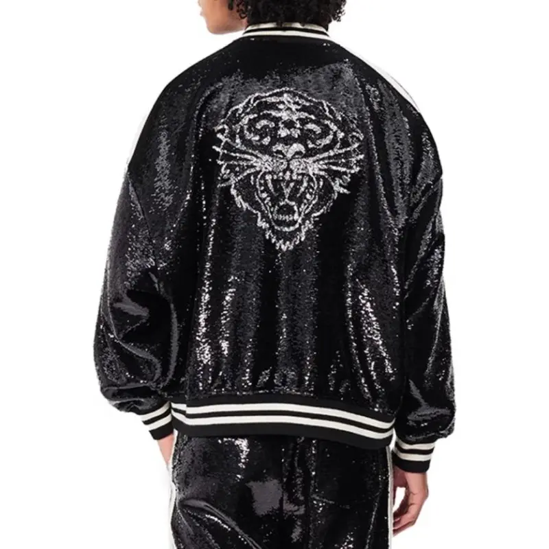 Ed Hardy Jackets Coats Men's Black-2