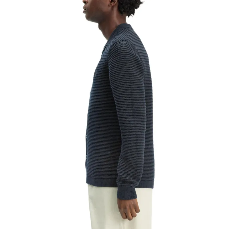 FRED PERRY FW24 Knitwear Men's Blue-3