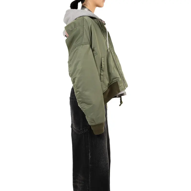 Maison Mihara Yasuhiro SS25 Jackets & Coats Women's Khaki-3