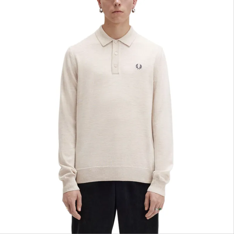 FRED PERRY Logo embroidered Polo Shirt-4