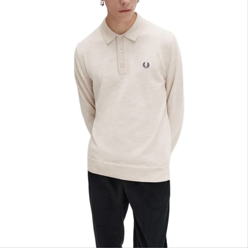 FRED PERRY Logo embroidered Polo Shirt-3