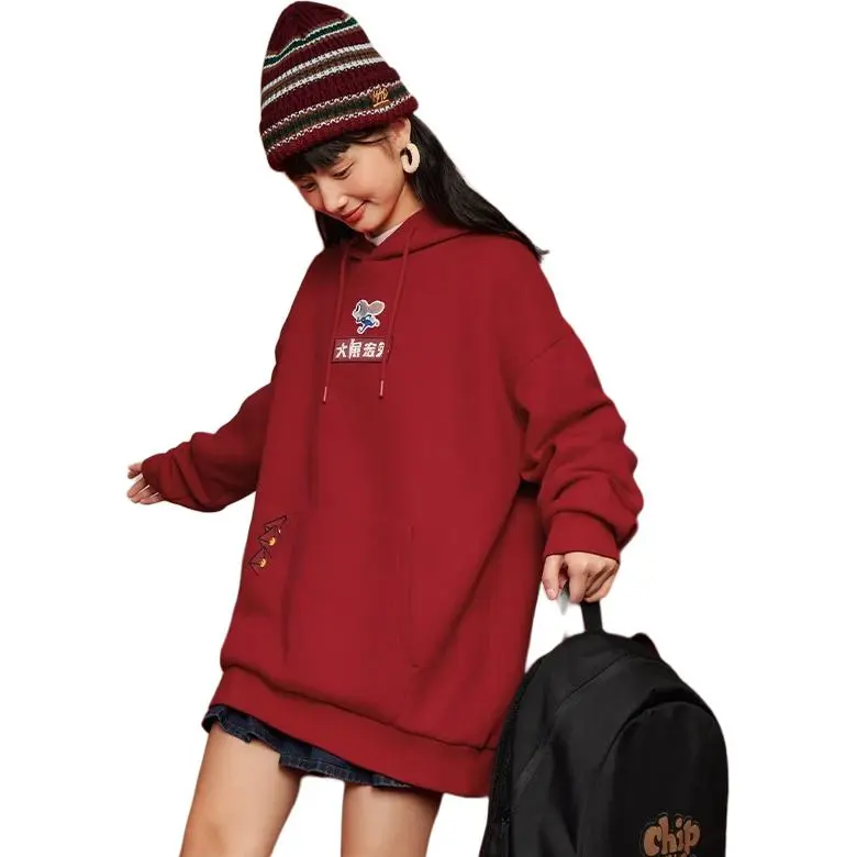 LiNing x Disney Sweatshirt Unisex Agate Red-2