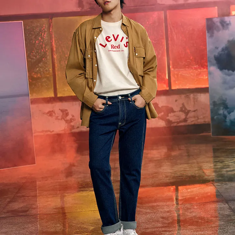Levis T Shirts Men Ecru-2