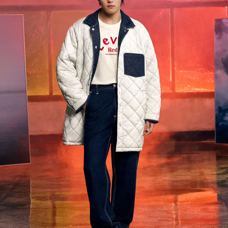 Levis T Shirts Men Ecru-3