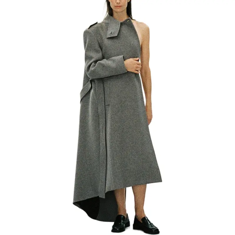 ZARA ZW Series Coats Women's Light Mink Color-3