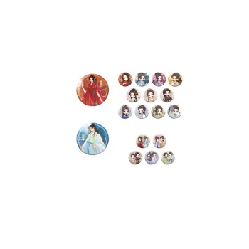 Crooked Melon Production Fox Spirit Matchmaker Moon Red Chapter Badges