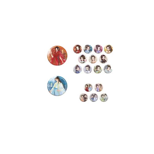 Crooked Melon Production Fox Spirit Matchmaker Moon Red Chapter Badges