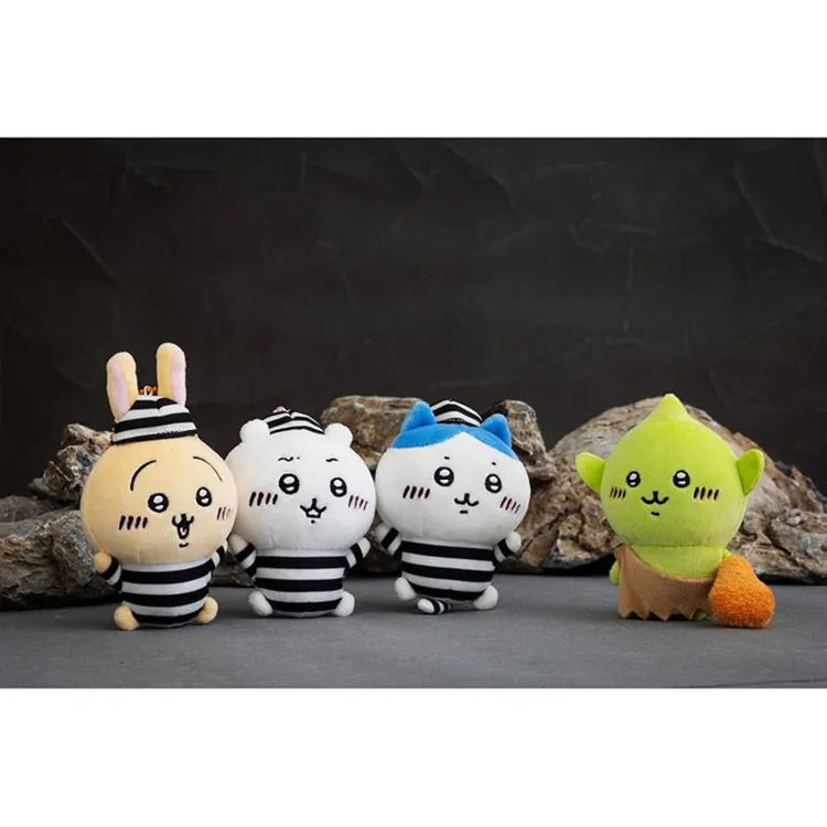 Chiikawa Usagi Captive, Mini Mascot Dolls Plush Pendant 13.5cm Height-3