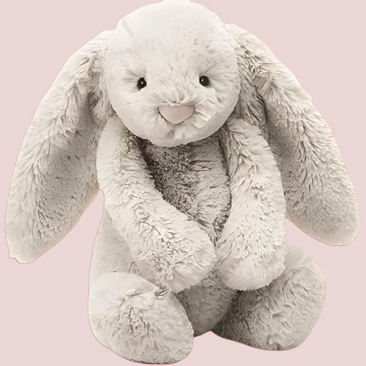 JELLYCAT Bashful Oatmeal Bunny Stuffed Animal-1