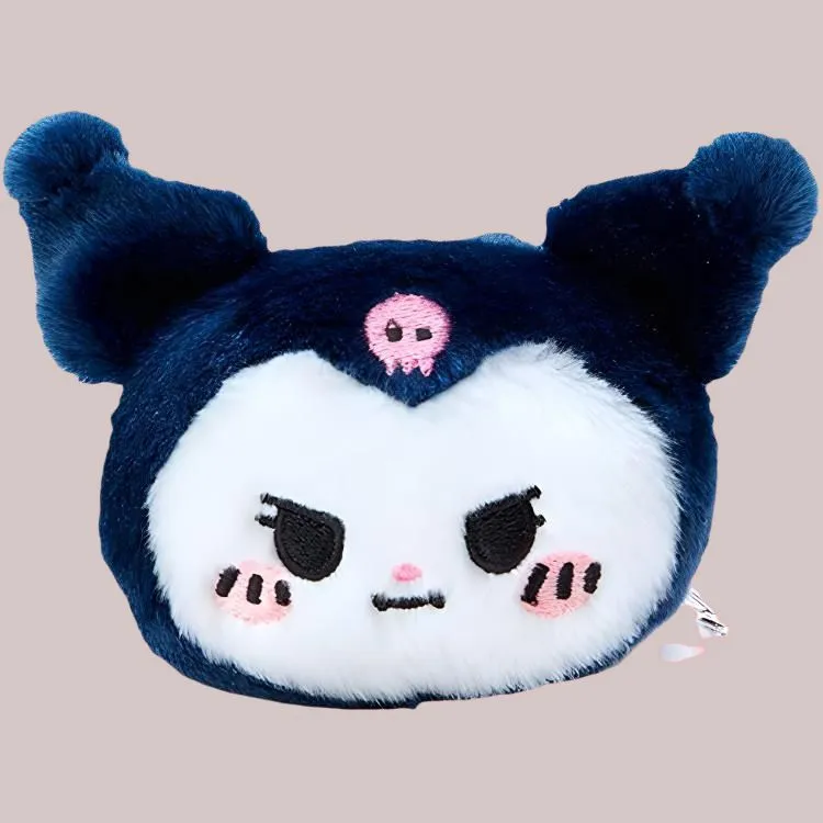 Sanrio Kulomi Kuromi Nagano Collaboration Collection Dolls Plush Doll 10cm Height-2