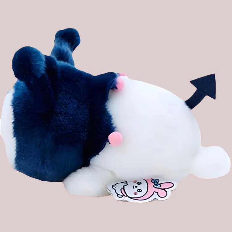 Sanrio Kulomi Kuromi Nagano Collaboration Collection Dolls Plush Doll 10cm Height-3