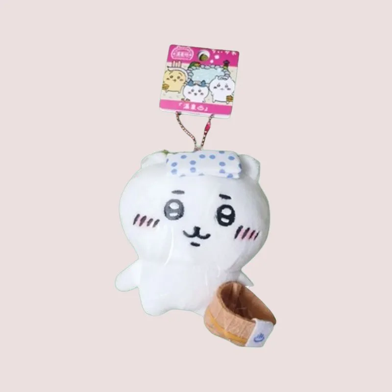 Chiikawa Chiikawa Kyoto Limited Hot Spring Chiikawa Dolls Plush Pendant Small Size High-1