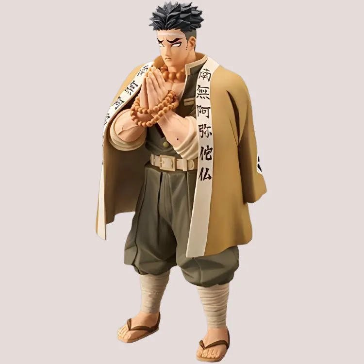 BANPRESTO Gyomei Himejima Glass Factory Demon Slayer  Kimetsu No Yaiba Kizuna Armor Shikkoku No Jōhō Bonus Gifts-3