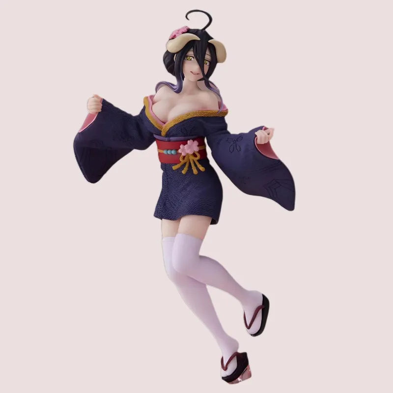 TAITO Albedo Coreful Overlord Season 4 Cherry Kimono In Stock Bonus Gifts-3