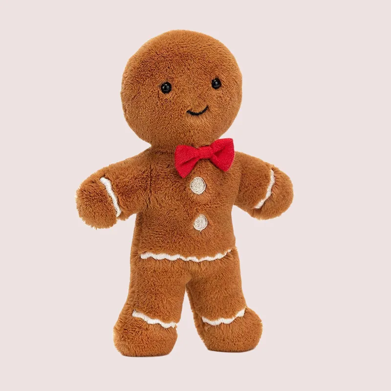 JELLYCAT Jolly Gingerbread Fred Plush Toy-1