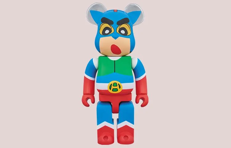 Bearbrick Action Masked Shin chan Blue-2