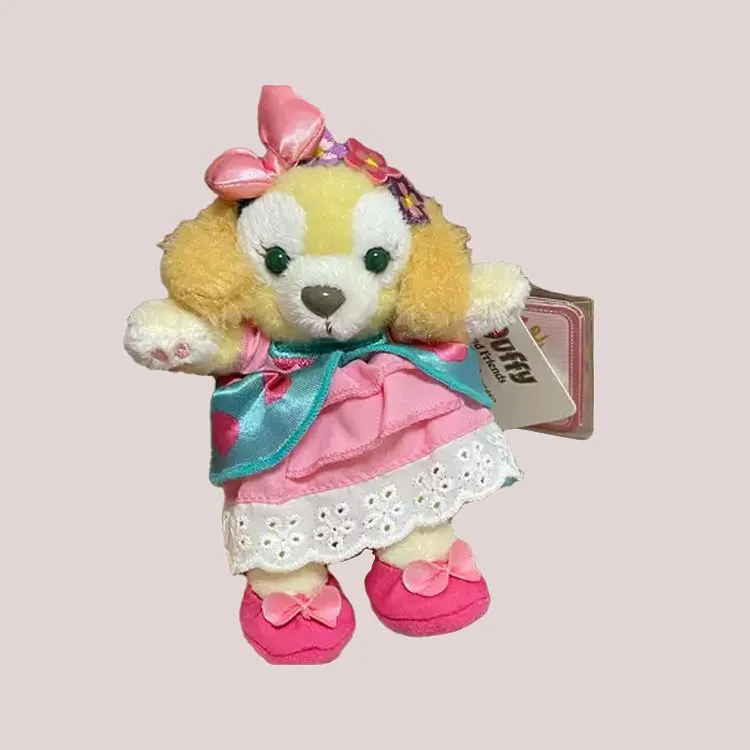 Disney 19 Hong Kong Disney Spring Cake Dolls Plush Pendant 17cm Height-3