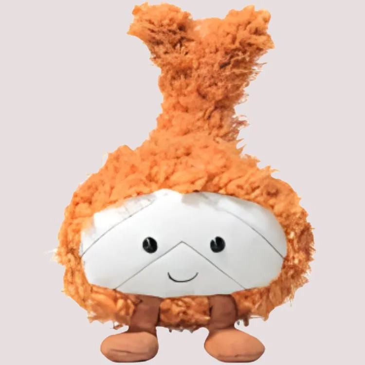 JELLYCAT Gourmet Collection AMUSEABLES LILY FISH-Fried Fish Dolls Plush Doll Small Size High-2