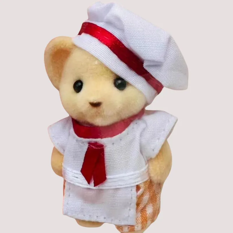 Sylvanian Families Limited Chef Collection Dolls Plush Doll Small Size Tall-1