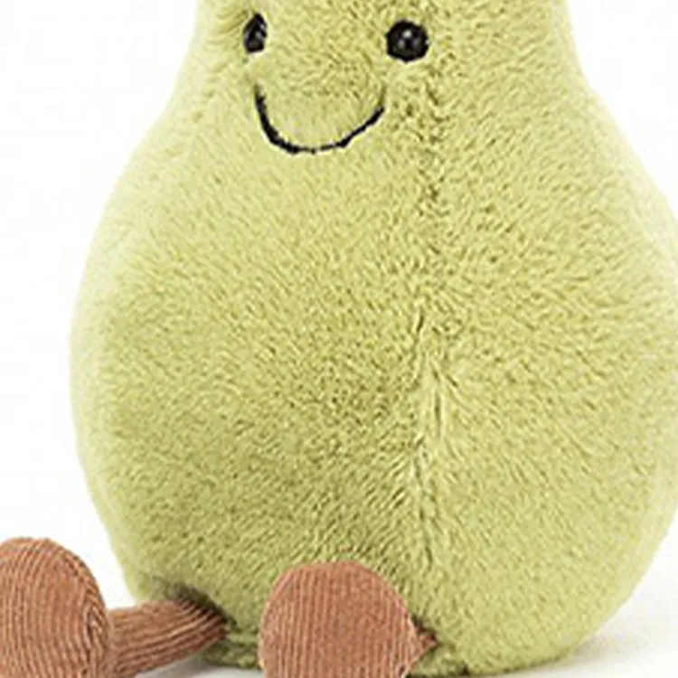 JELLYCAT Fun Food Collection Fruit Interesting Pear Dolls Plush Doll 20cm Height In Sitting Posture-1