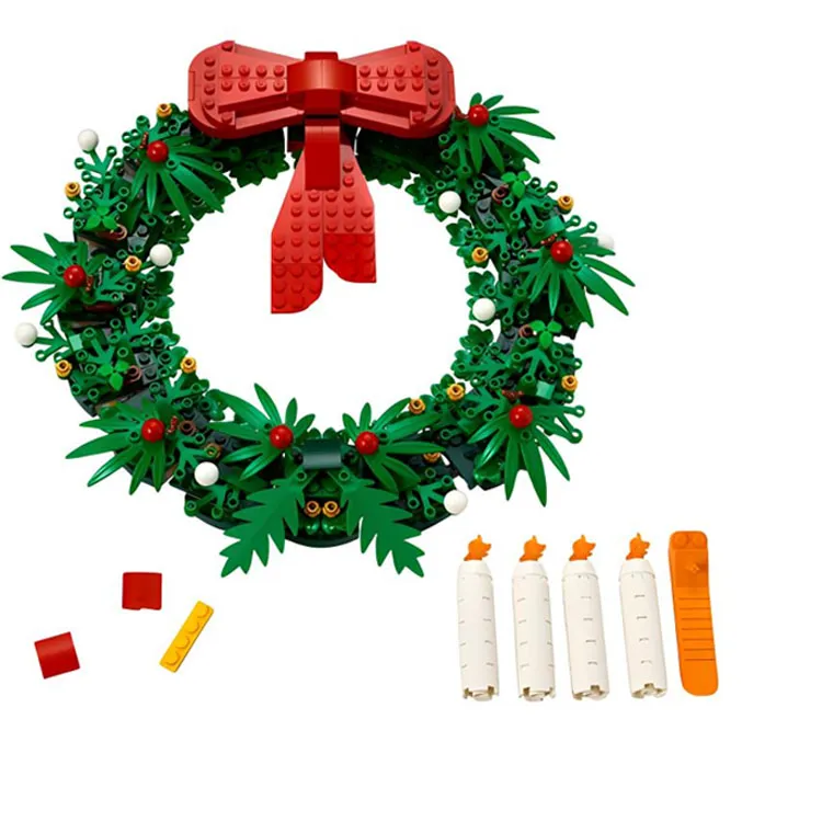 LEGO Holiday Limited Iconic Christmas Wreath 2 in 1 Building Blocks 40426-5