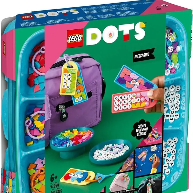 LEGO DOTS Collection Charm Deluxe Pack Letter Puzzle Building Blocks 228 41949-1