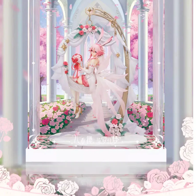 MIHOYO Yae Sakura Dreamy Fantasy Figure Display Case Model Accessories-2