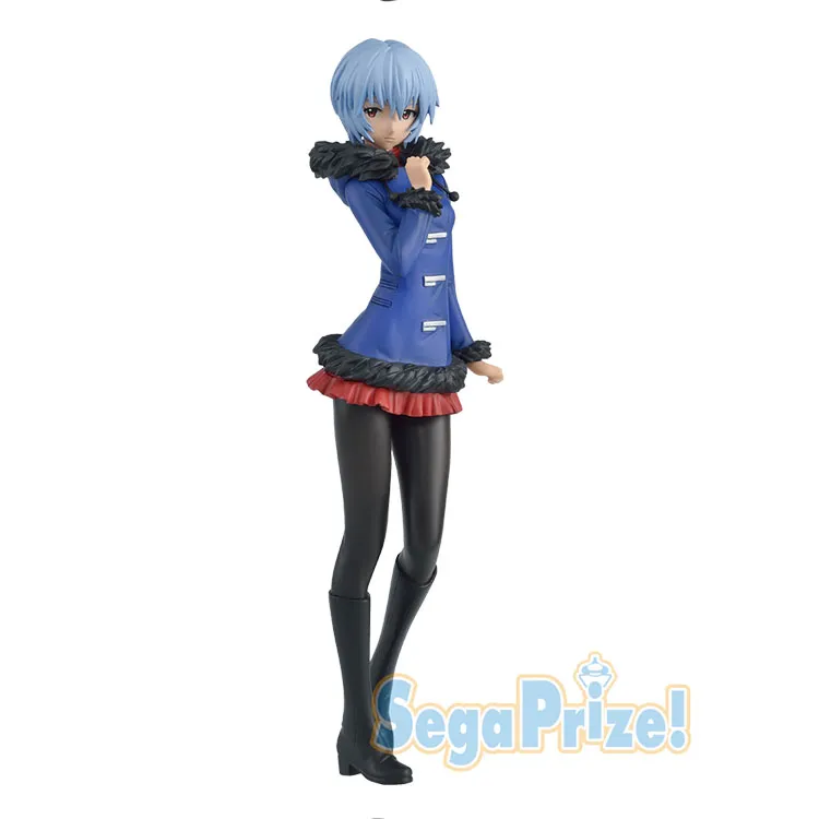 SEGA Rei Ayanami Sega Eva Coat 23cm Bonus Gifts-2
