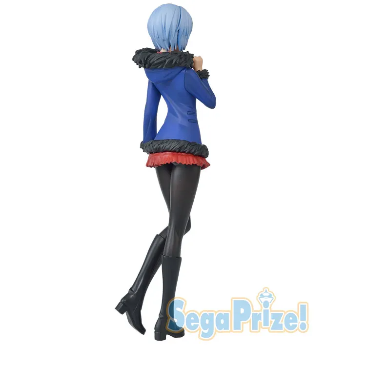SEGA Rei Ayanami Sega Eva Coat 23cm Bonus Gifts-3