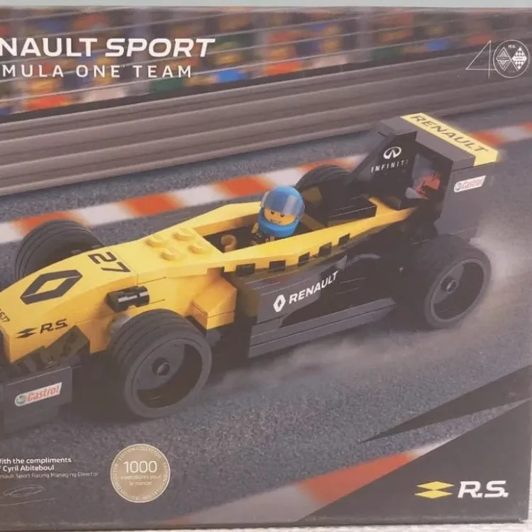 LEGO Renault 40 Anniversary RS17 Building Blocks 110pcs Rs17-3