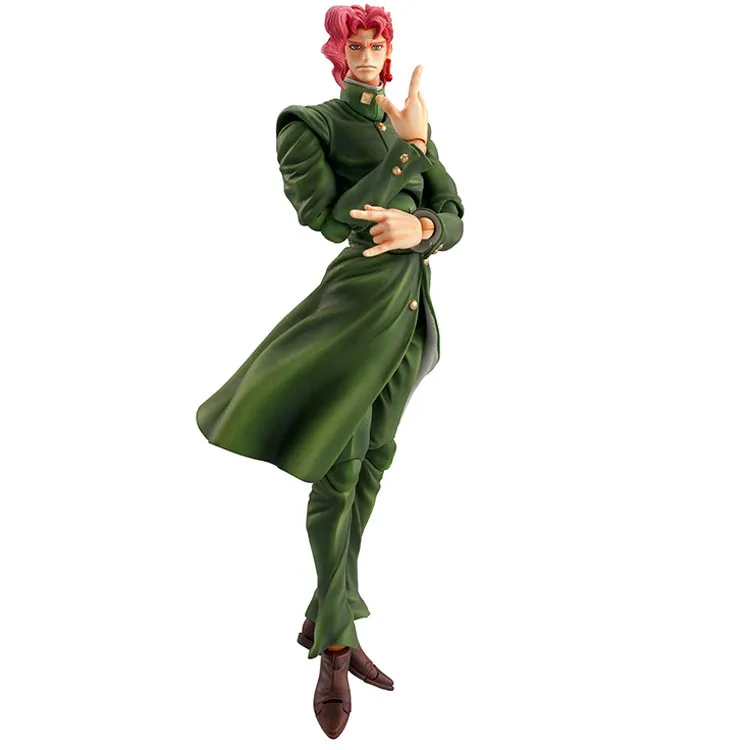 Medicos Super Action Statue JoJo's Bizarre Adventure Part 3 Stardust Crusaders Noriaki Kakyoin Chozokado Action Figure Green-2